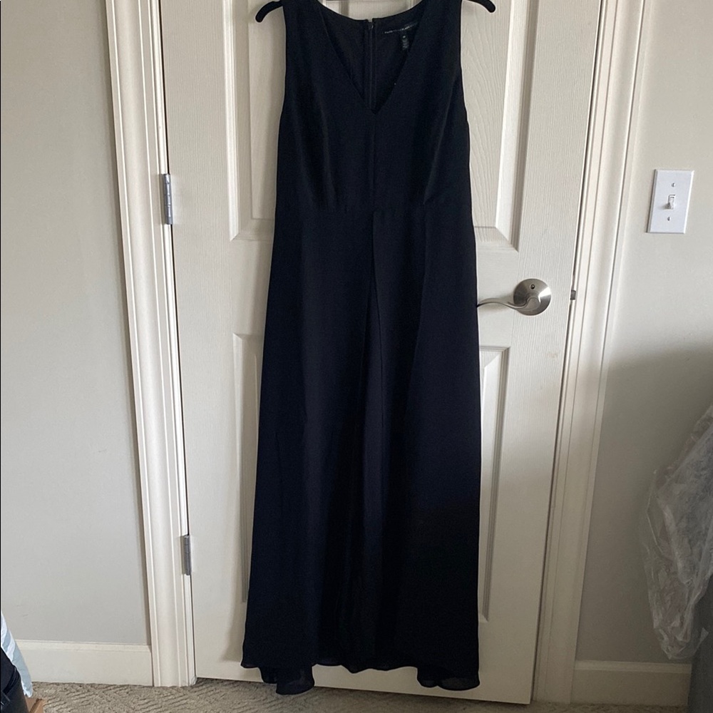 Elegant Black Sleeveless Jumpsuit by White House Black Market NWT Size 10